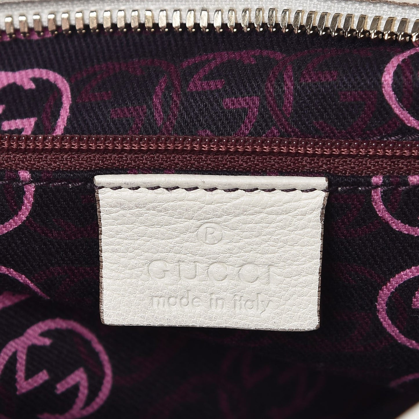 Calfskin Small Princy Satchel Off White
