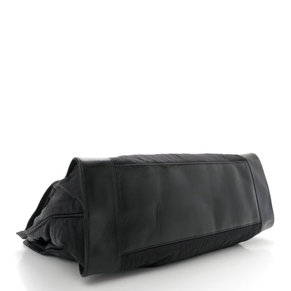 Saint Laurent Nylon Calfskin 48H Sac De Jour Duffle Black 4 of 13