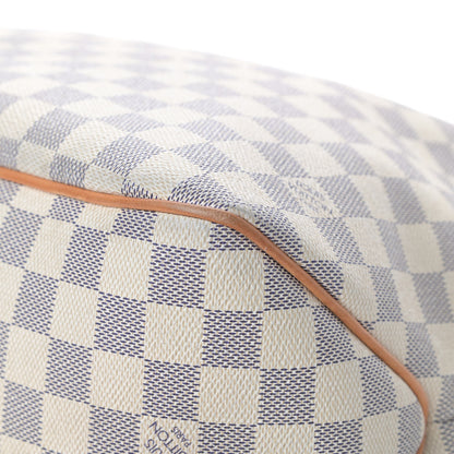 Louis Vuitton Damier Azur Delightful MM Rose Ballerine 17 of 19