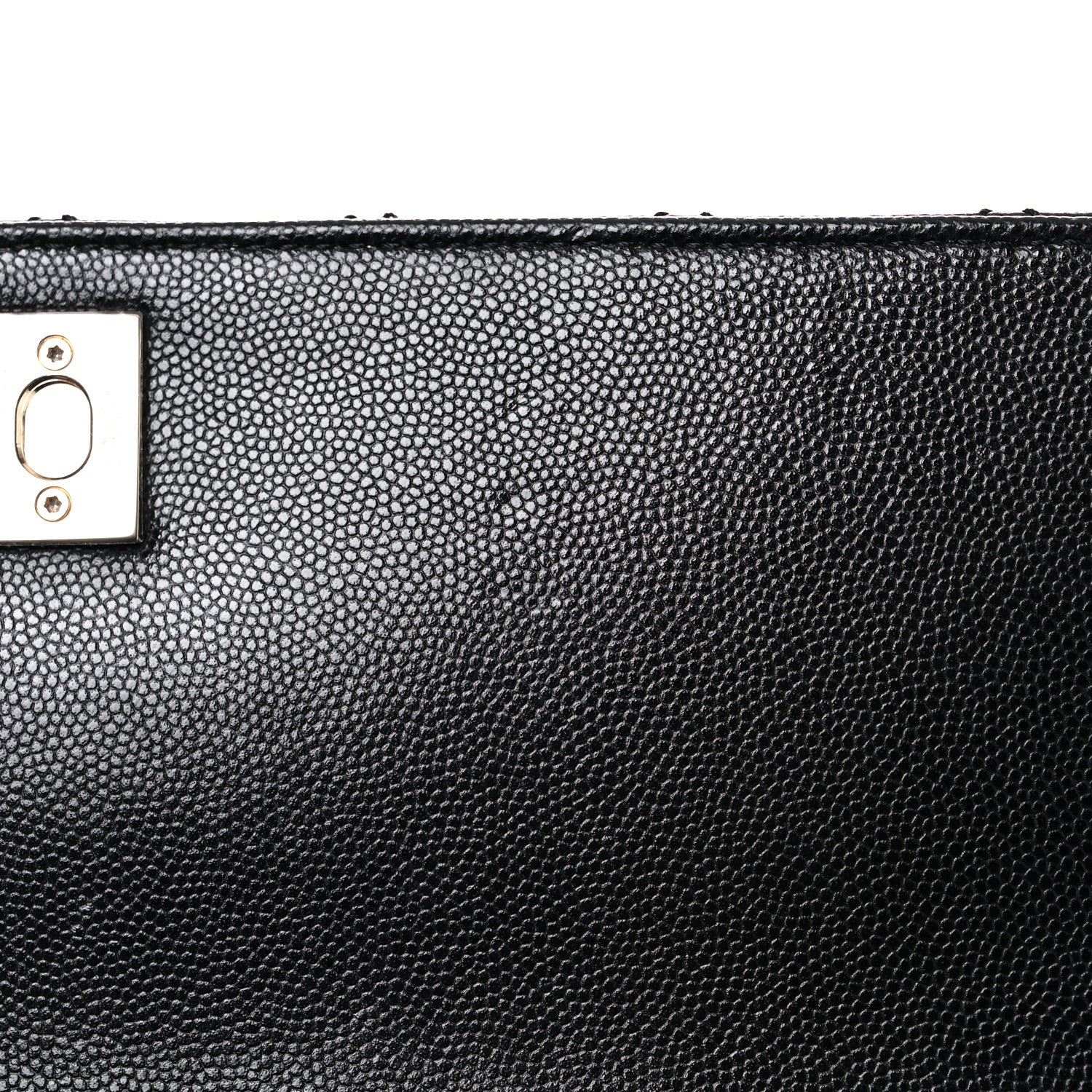 Chanel Caviar Quilted Medium Coco Handle Flap Black 15 of 15