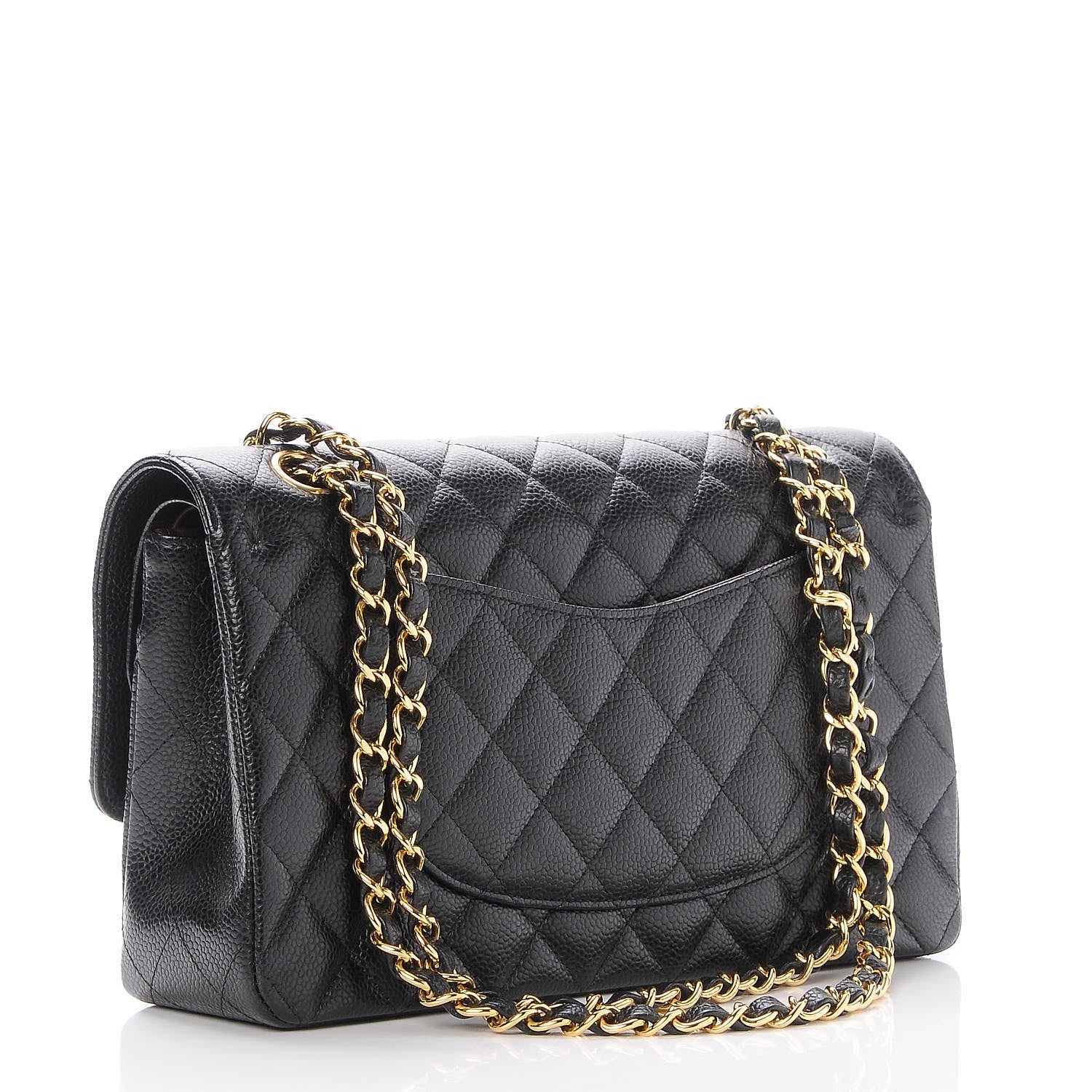 Chanel Caviar Quilted Medium Double Flap Black 4 of 10