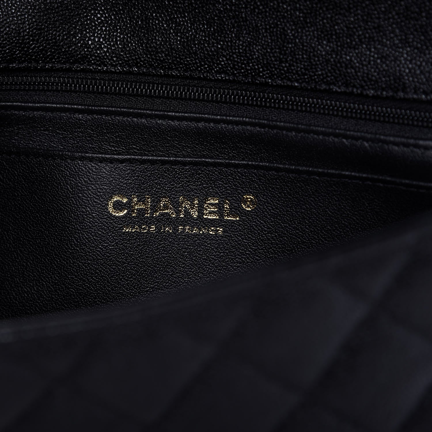 Chanel Caviar Quilted Mini Top Handle Rectangular Flap Black 8 of 9