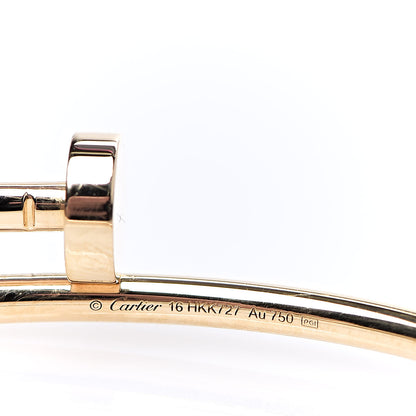 Cartier 18K Yellow Gold Small Juste Un Clou Bracelet 16 3 of 5