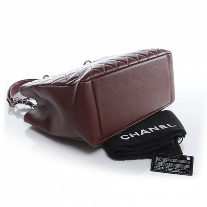 Chanel Caviar Grand Shopping Tote GST Bordeaux 4 of 8