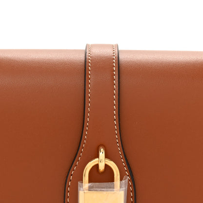 Celine Smooth Calfskin Tabou Clutch On Strap Tan 8 of 10