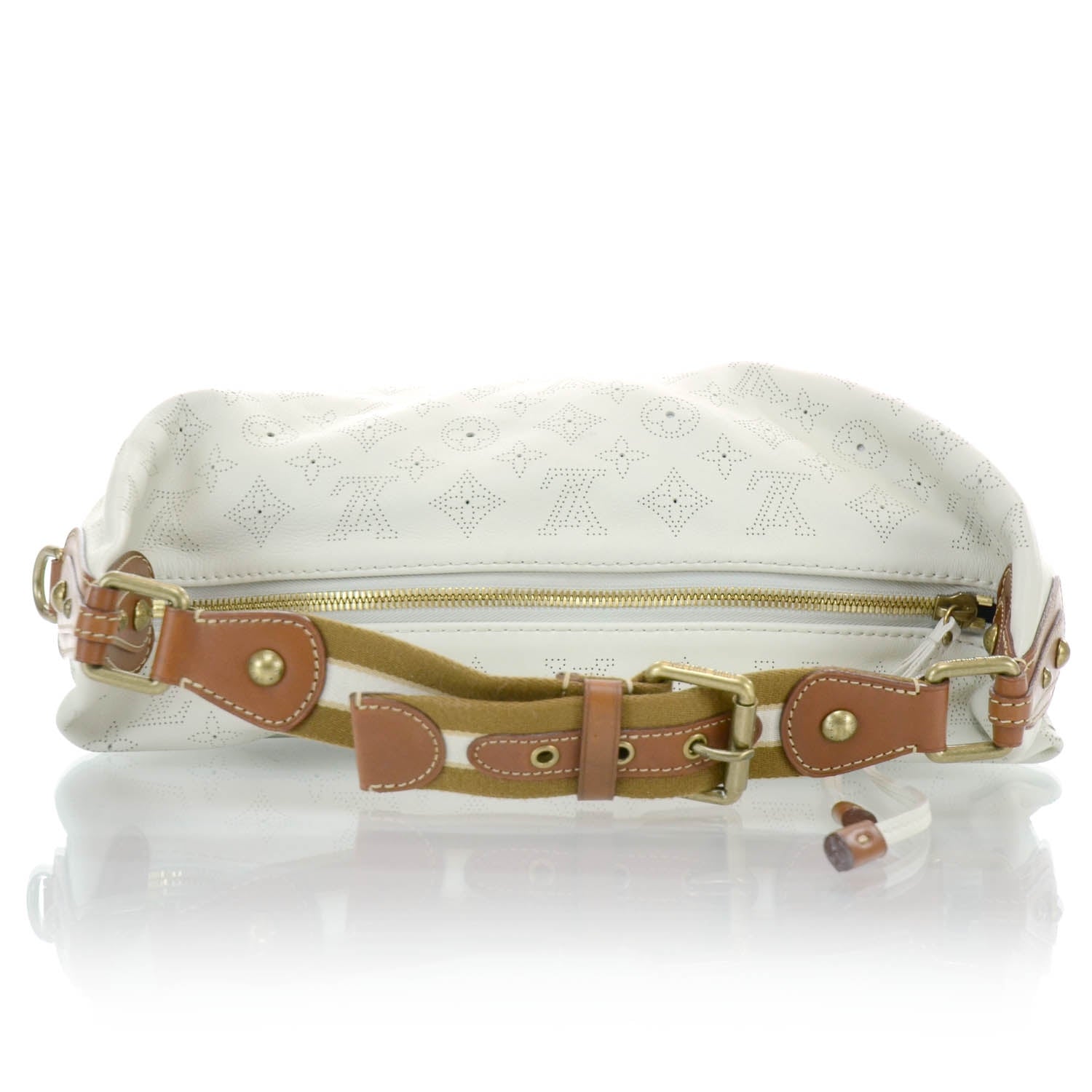 Louis Vuitton Mahina Onatah GM White 5 of 11