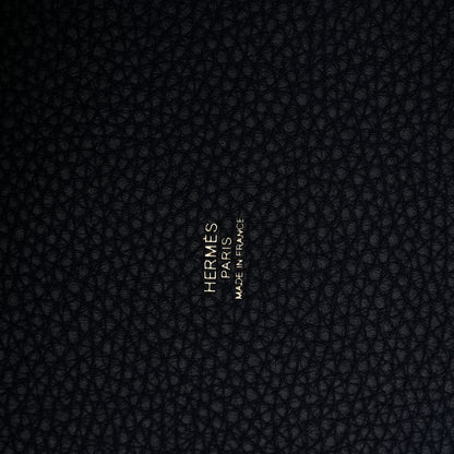 Hermes Taurillon Clemence Picotin Lock 22 MM Bleu Nuit 9 of 18