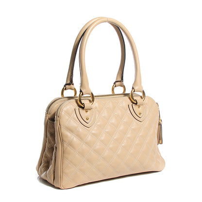 Marc Jacobs Calfskin Quilted Blake Bisque 3 of 8