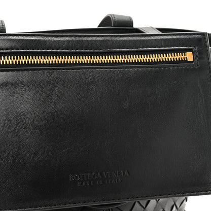 Bottega Veneta Nappa Intrecciato Small Flip Flap Tote Black 10 of 10