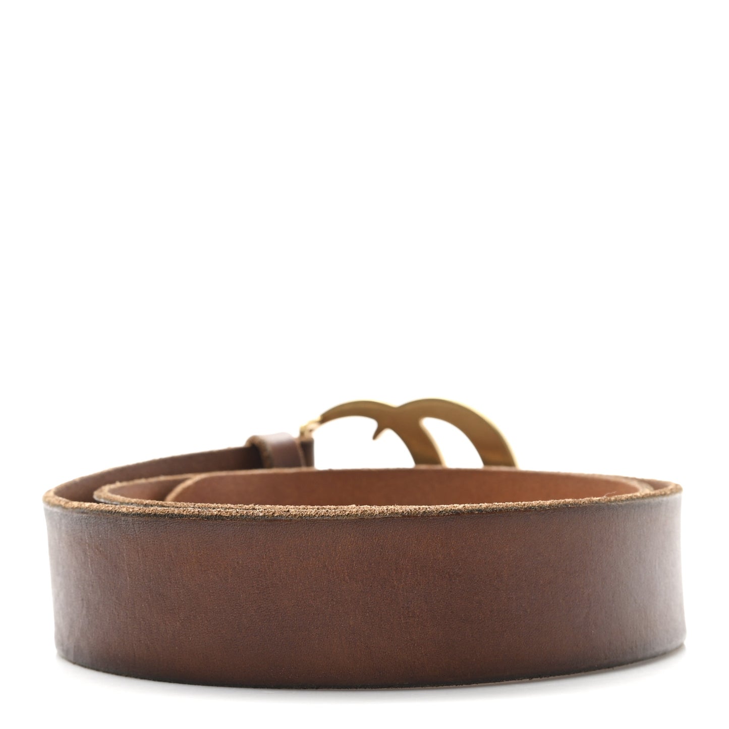 Faded Calfskin Double G 40mm Belt 85 34 Cuir