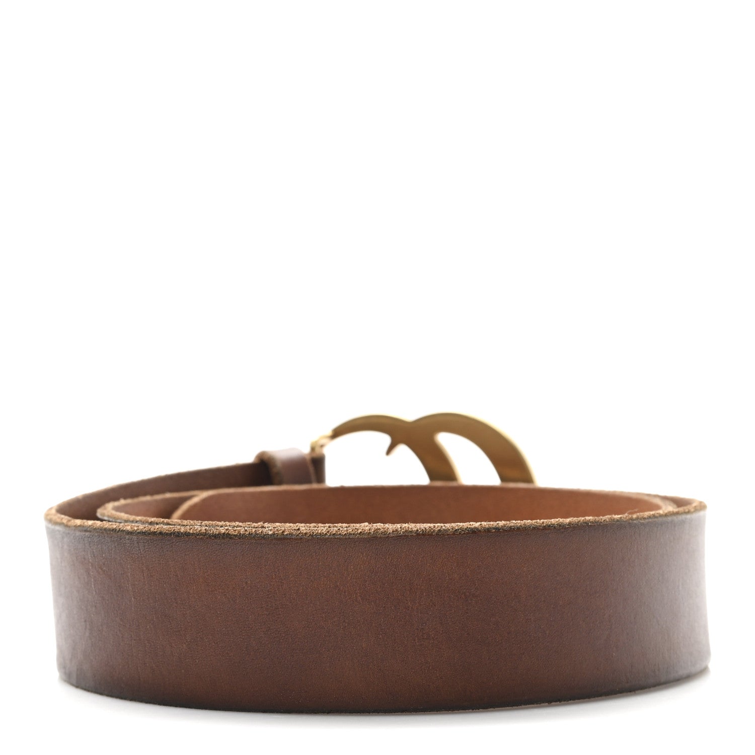 Gucci Faded Calfskin Double G 40mm Belt 85 34 Cuir 2 of 4