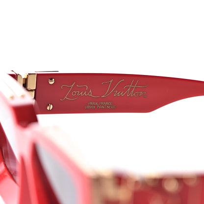 Louis Vuitton Acetate 1.1 Millionaires Z1169E Sunglasses Red 5 of 8
