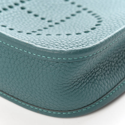 Hermes Taurillon Clemence Amazone Evelyne TPM Malachite Zanzibar 6 of 9