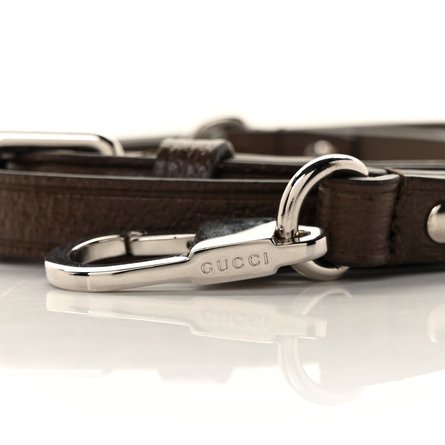 Calfskin Adjustable Shoulder Strap Brown