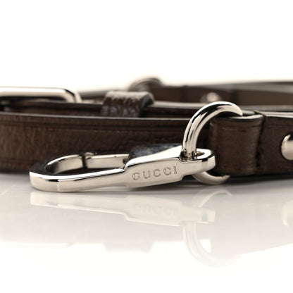 Gucci Calfskin Adjustable Shoulder Strap Brown 3 of 5