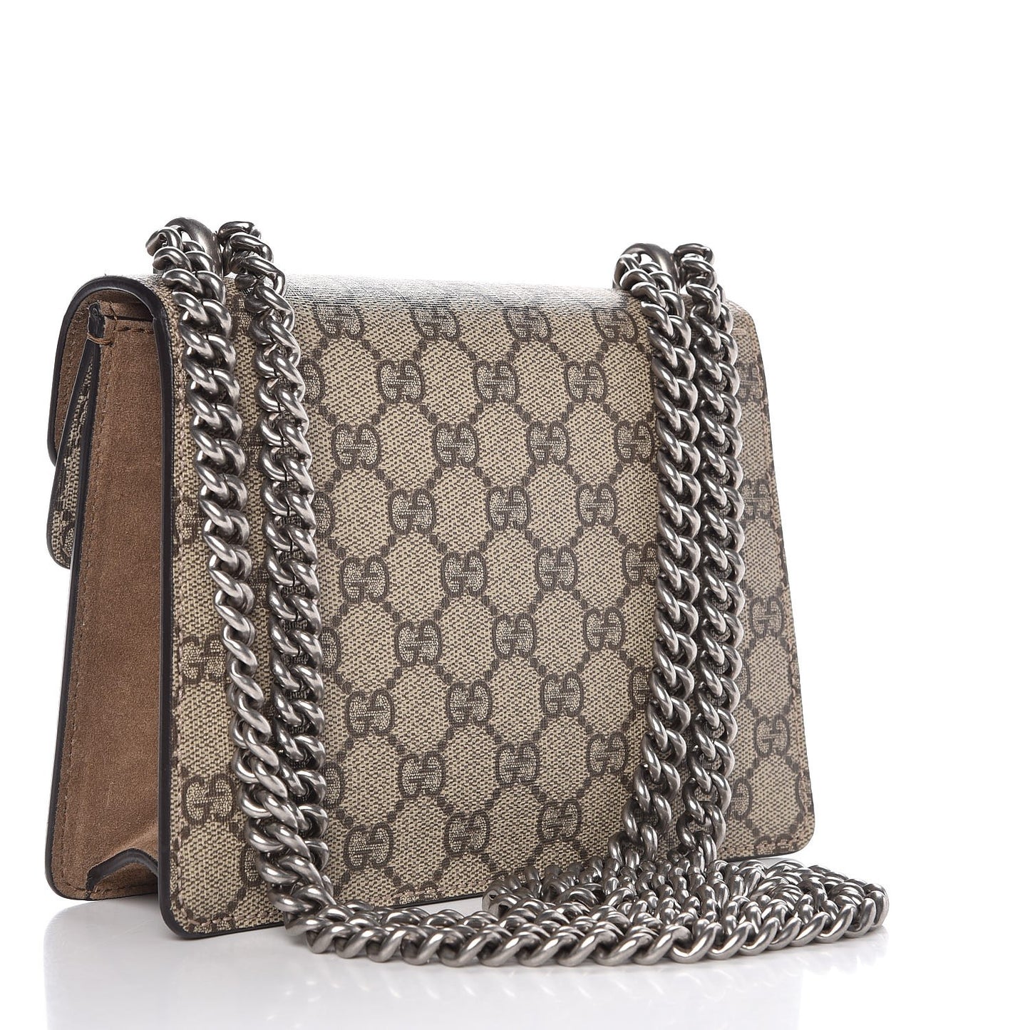 GG Supreme Monogram Mini Dionysus Shoulder Bag Taupe