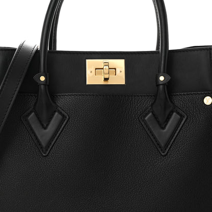 Louis Vuitton Calfskin Monogram Tufting On My Side Black 7 of 12