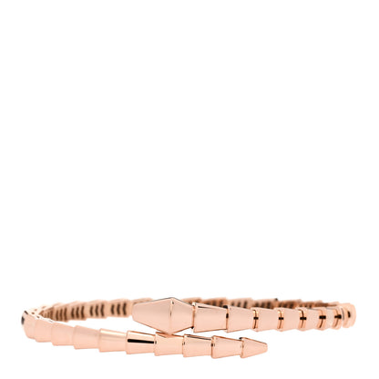 Bulgari 18K Rose Gold Serpenti Viper Bracelet 17 1 of 4