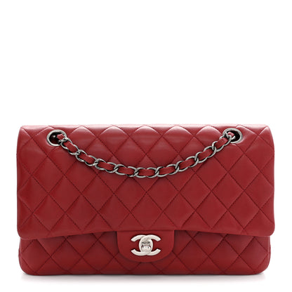 Chanel Lambskin Quilted Medium Double Flap Red 1 of 10