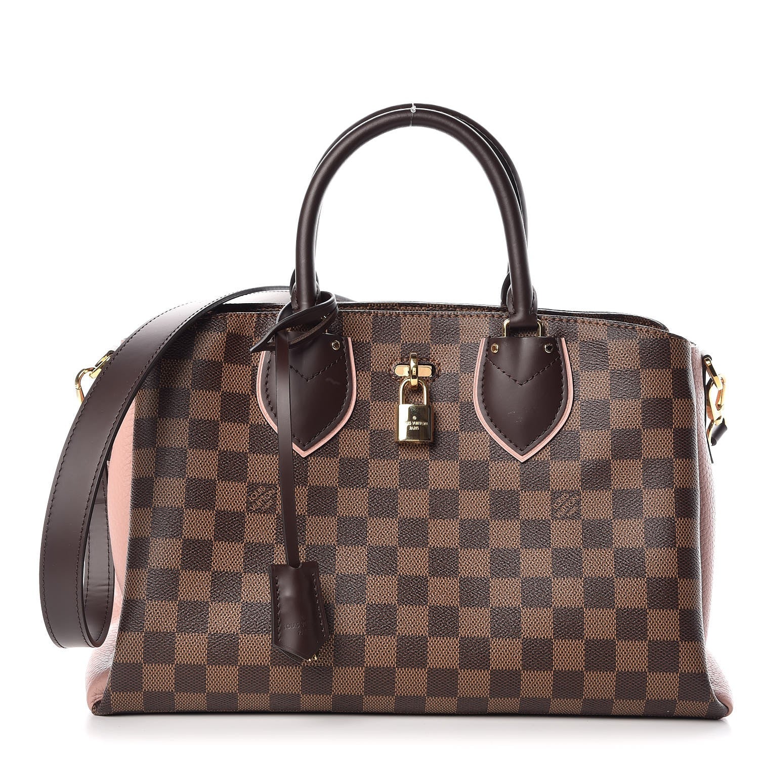 Louis Vuitton Cuir Taurillon Damier Ebene Normandy Magnolia 1 of 10