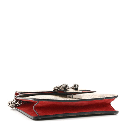 Gucci GG Supreme Monogram Mini Dionysus Shoulder Bag Red 4 of 13