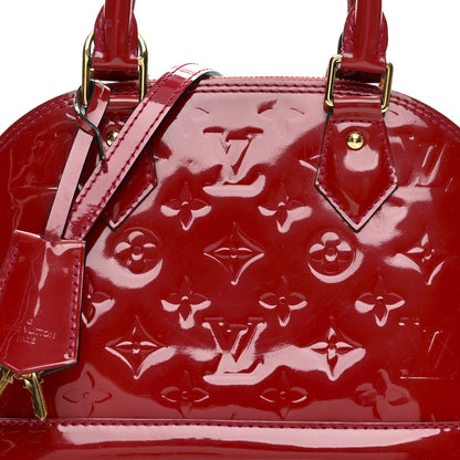 Louis Vuitton Vernis Alma BB Rose Indien 7 of 9