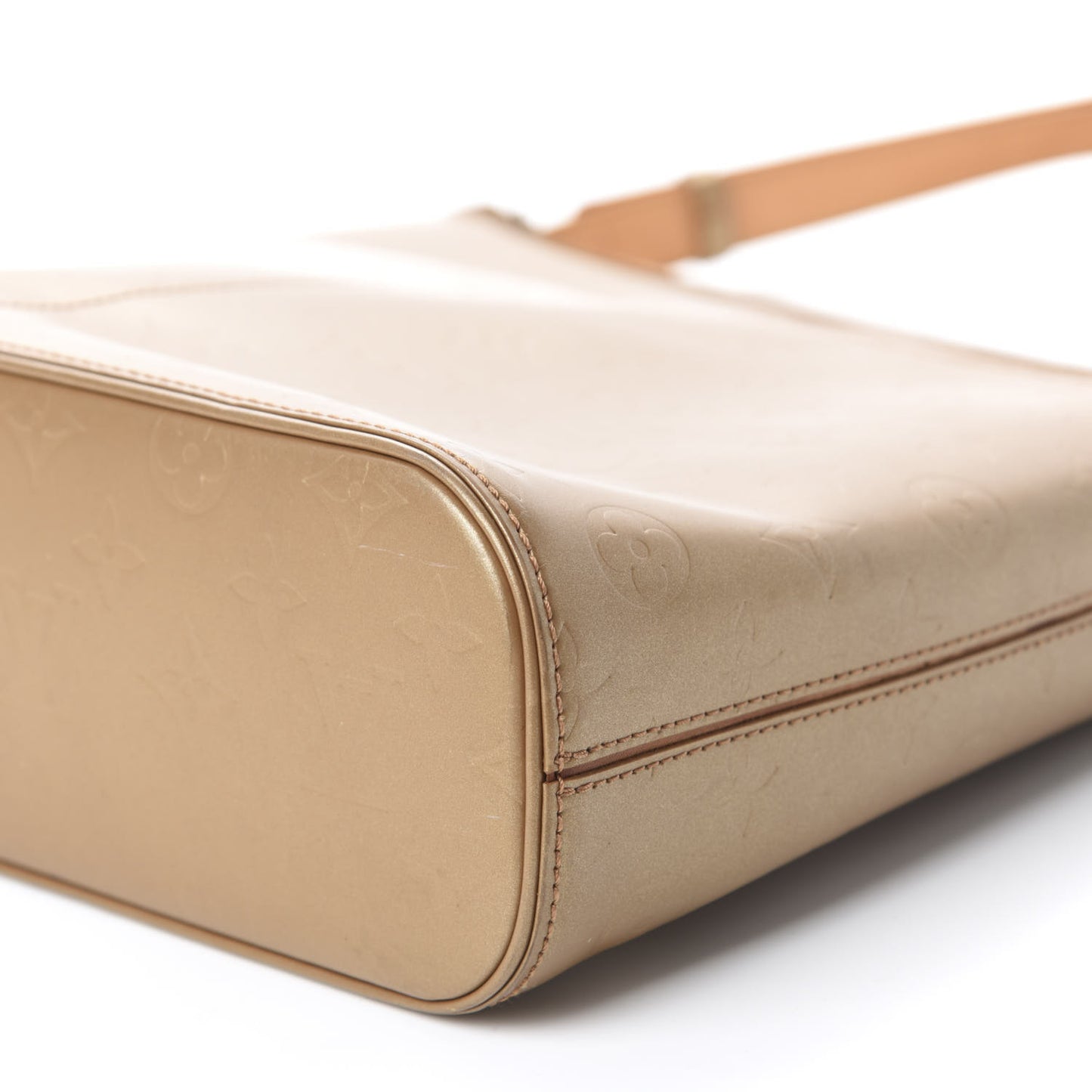 Mat Monogram Sutter Tote Ambre
