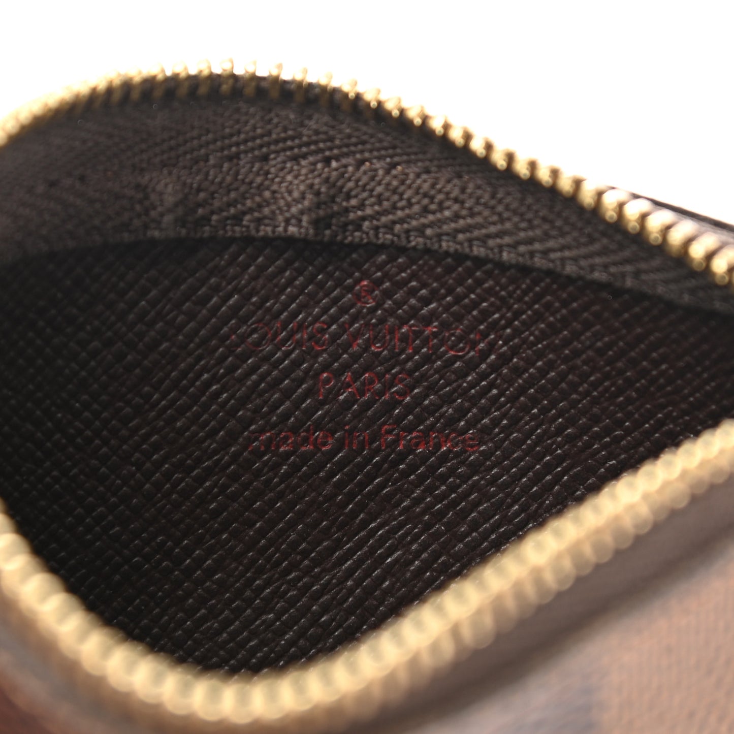 Damier Ebene Key Pouch