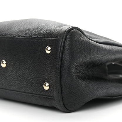 Gucci Pebbled Calfskin Small Soho Shoulder Bag Black 10 of 11