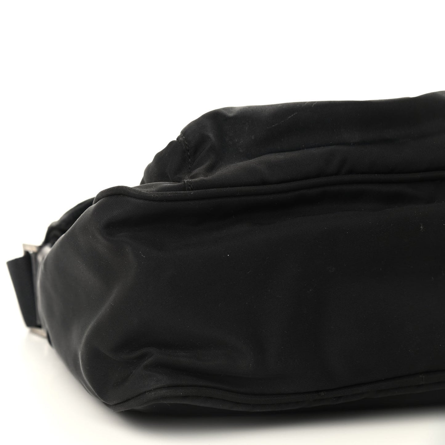 Nylon Vela Sport Messenger Bag Black