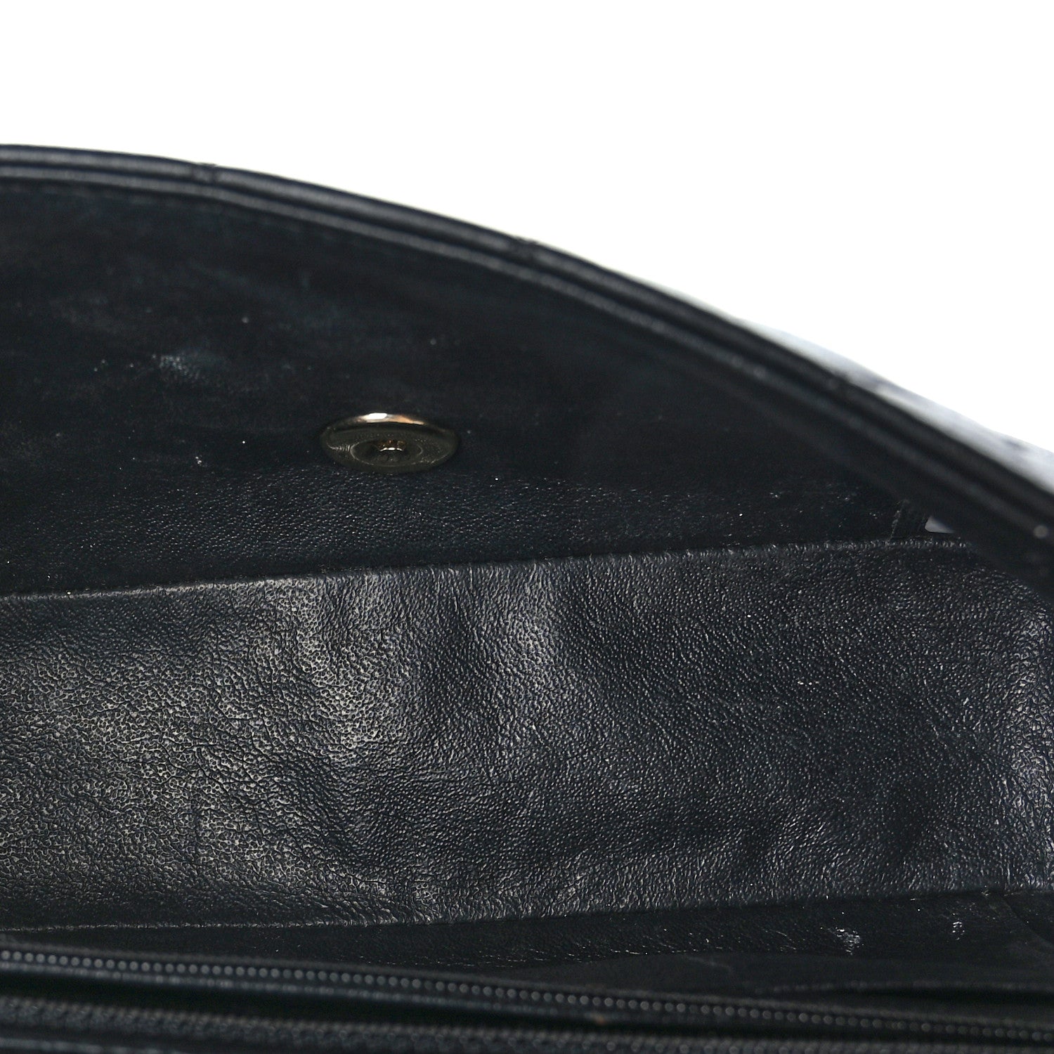 Chanel Lambskin Quilted Mini Rectangular Flap Black 5 of 11
