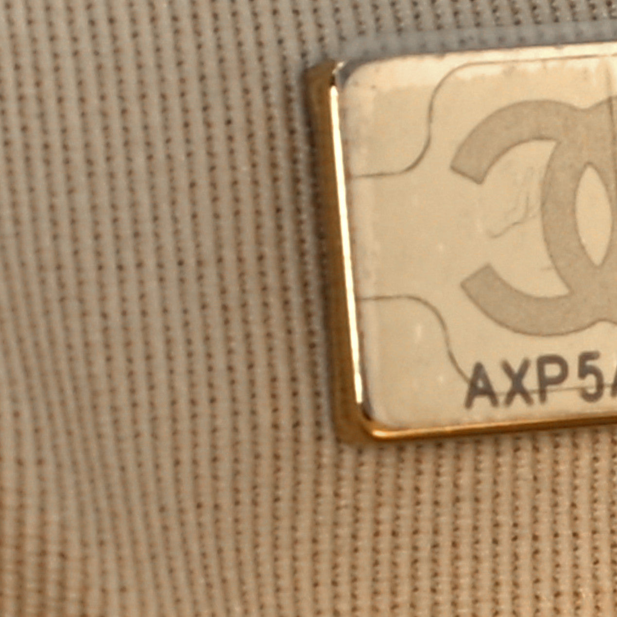 Lambskin Quilted Large Chanel 19 Flap Beige