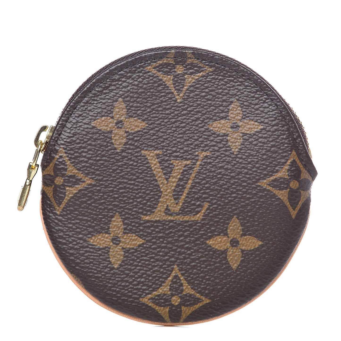 Monogram Round Coin Purse