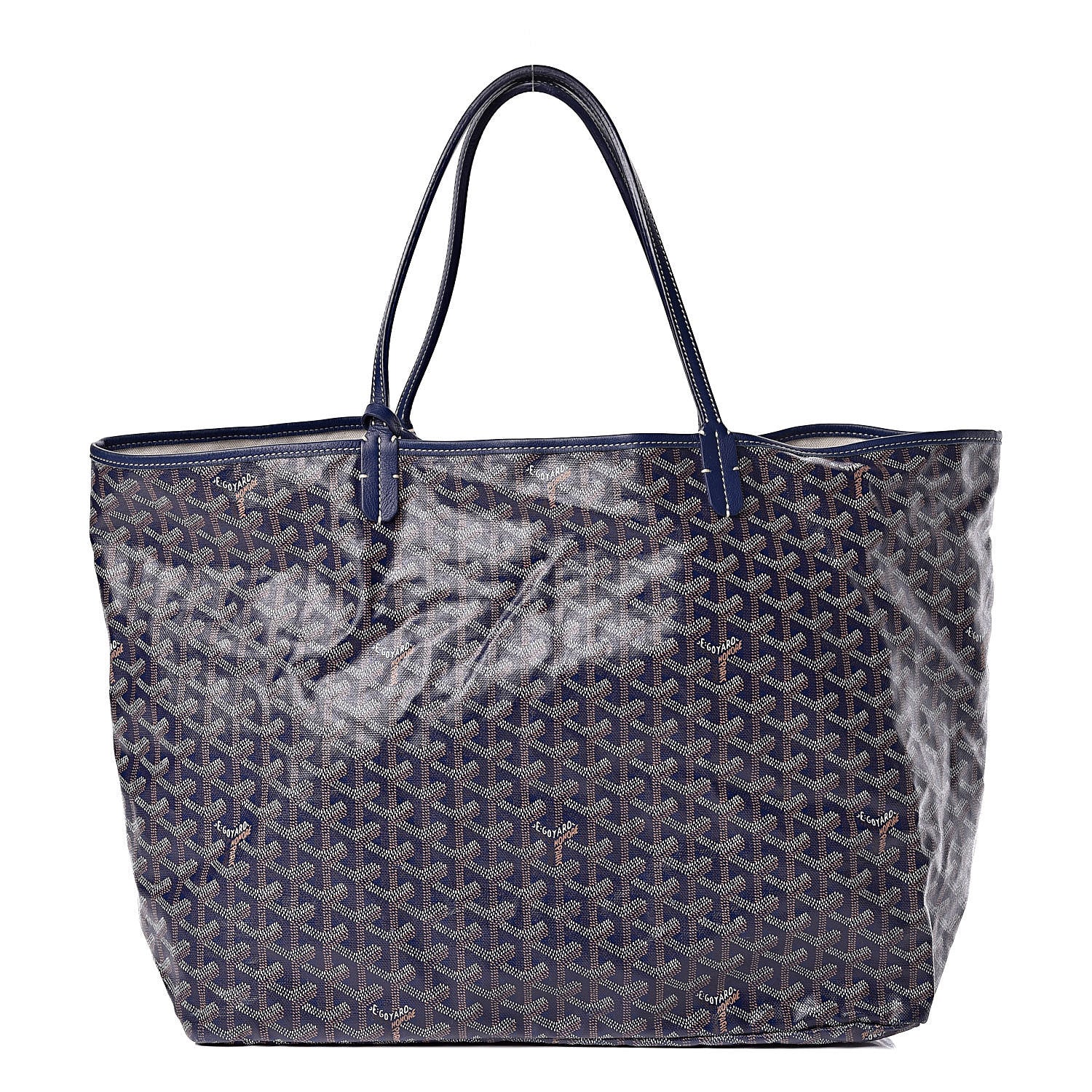 Goyard Goyardine Saint Louis GM Navy 3 of 12