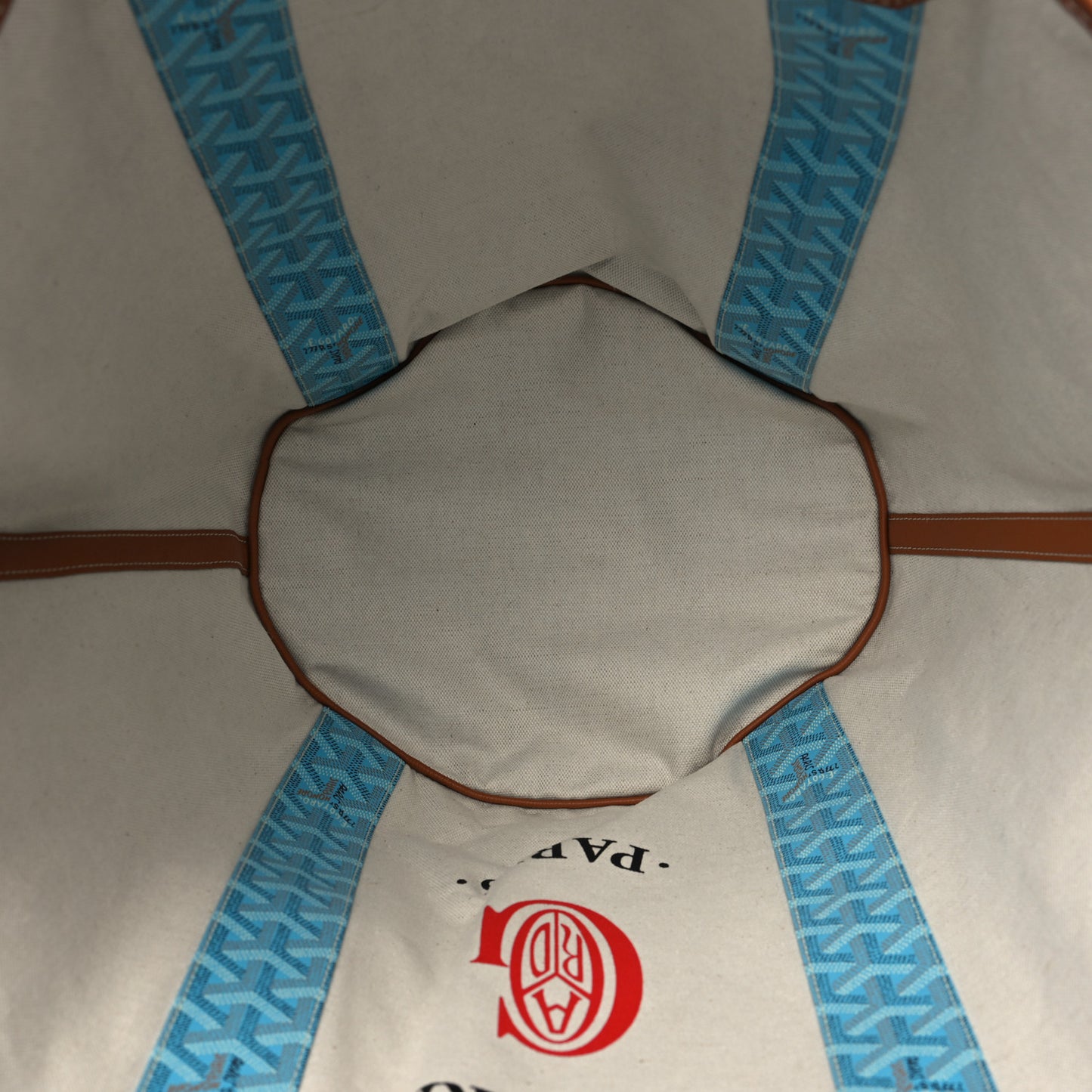 Goyardine Reversible Belharra Light Blue