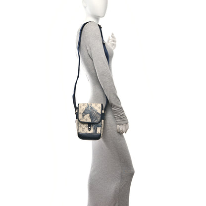 Louis Vuitton Savane Monogram Zebra Chapman Messenger BB White 2 of 9