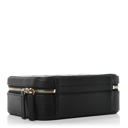 Chanel Caviar Quilted Medium CC Filigree Vanity Case Black 4 of 11