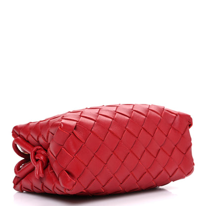 Bottega Veneta Nappa Intrecciato Mini Loop Camera Bag Apple Candy 4 of 9