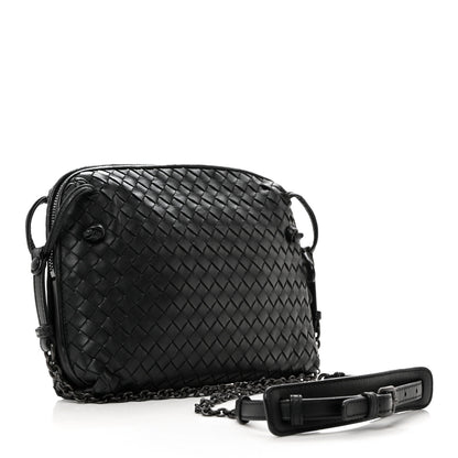Bottega Veneta Nappa Intrecciato Nodini Bag Black 2 of 11