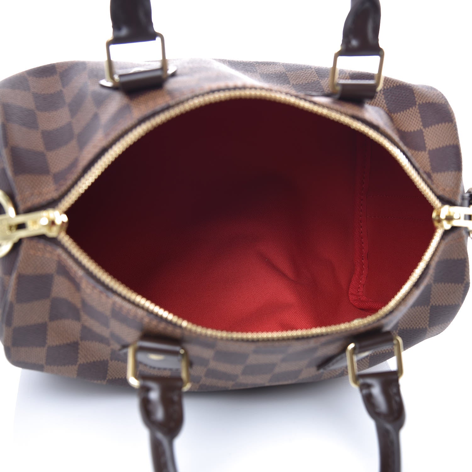 Louis Vuitton Damier Ebene Speedy Bandouliere 25 5 of 8
