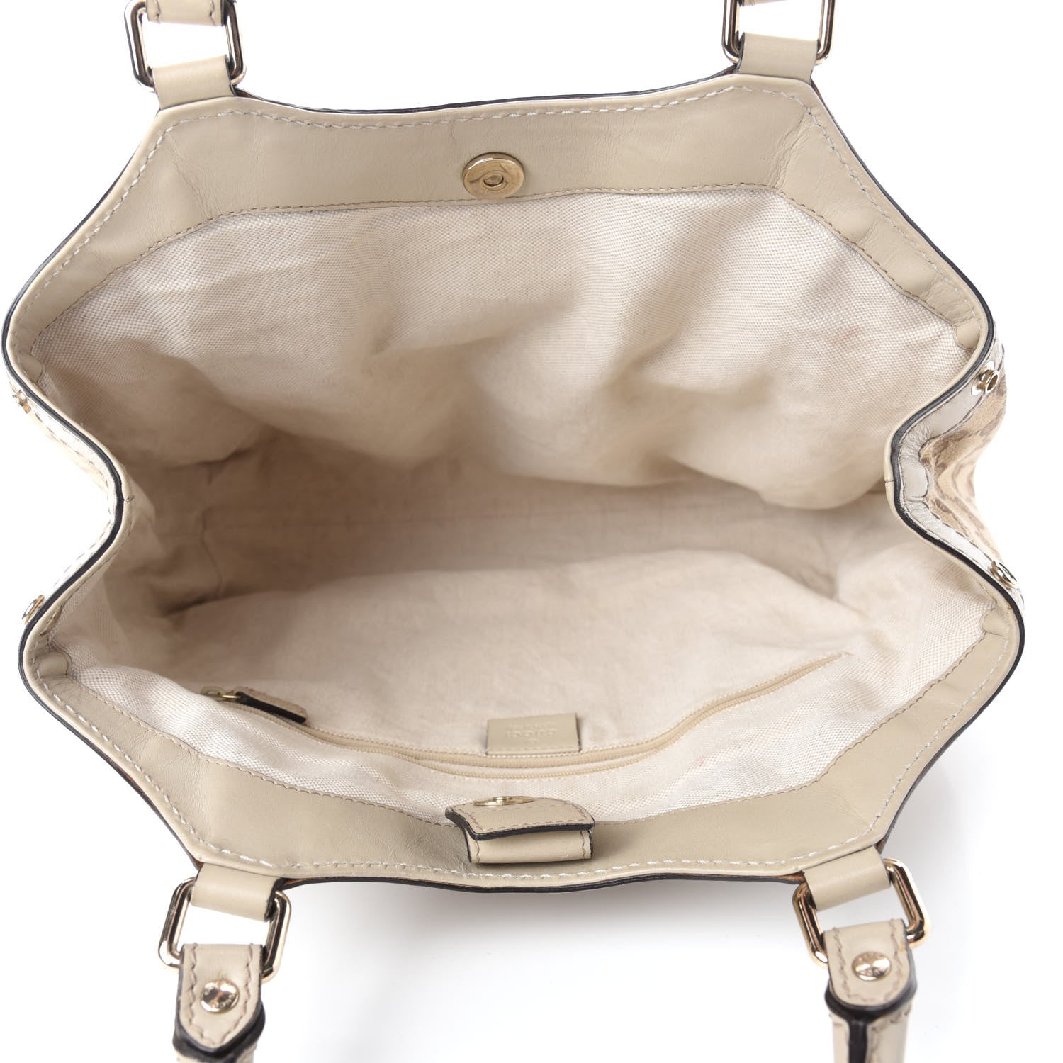 Gucci Monogram Medium Sukey Tote Off White 5 of 12