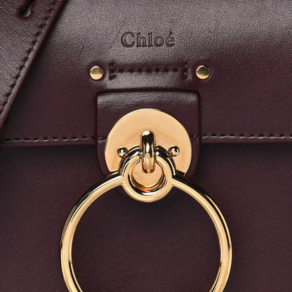 Chloe Calfskin Small Tess Bag Burnt Brown 10 of 11