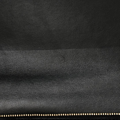 Celine Goatskin Medium Classic Box Flap Bag Black 9 of 11
