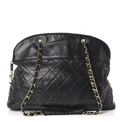 Chanel Calfskin Quilted Shoulder Bag Black 1 of 10