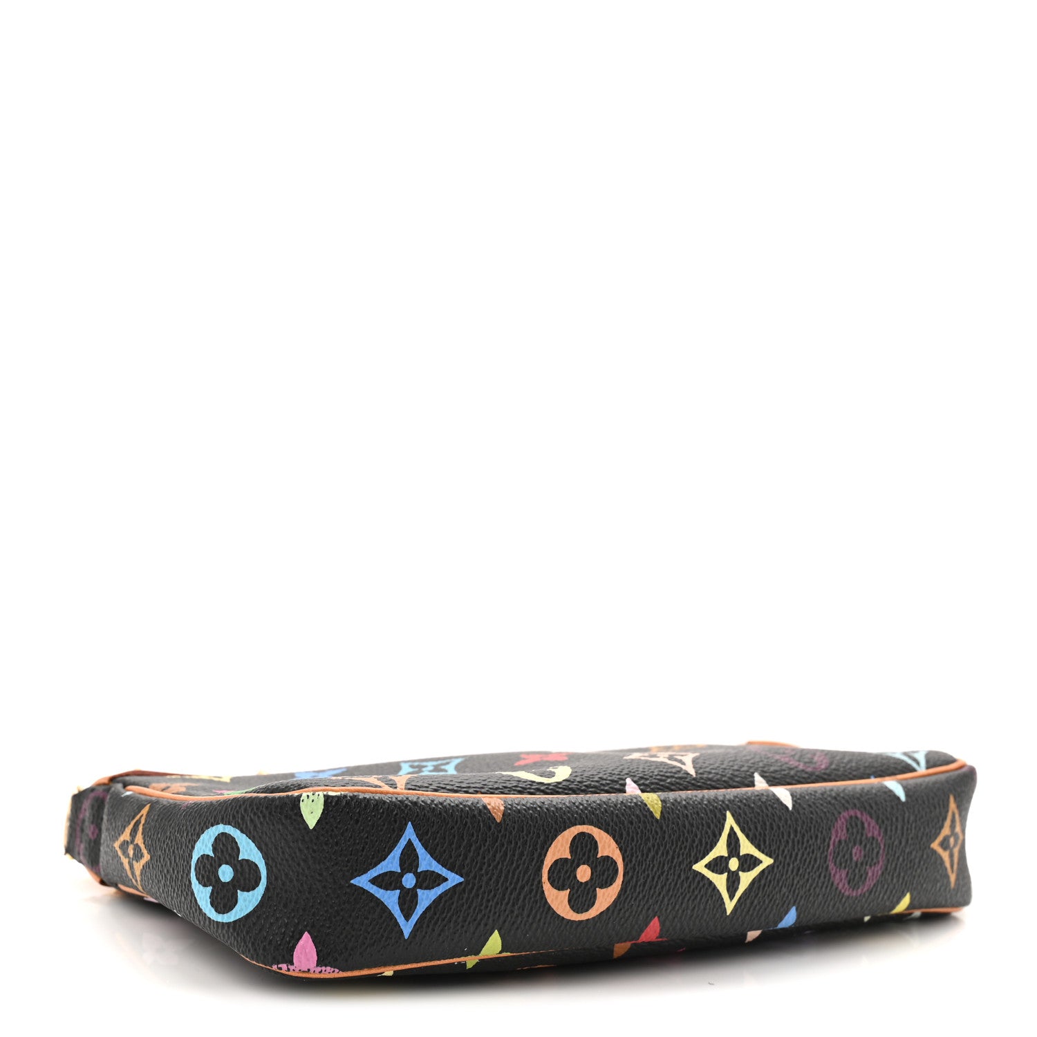 Louis Vuitton Monogram Multicolor Pochette Accessories Black 4 of 11