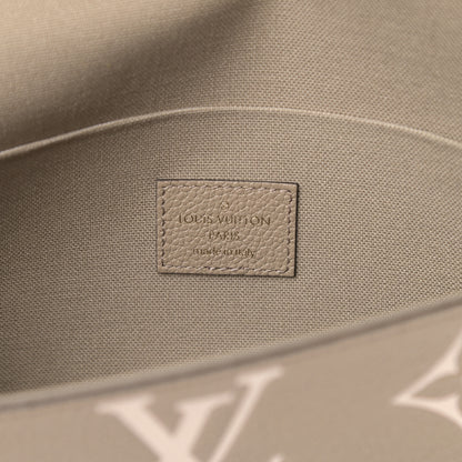 Louis Vuitton Empreinte Monogram Giant Felicie Pochette Tourterelle Creme 8 of 12
