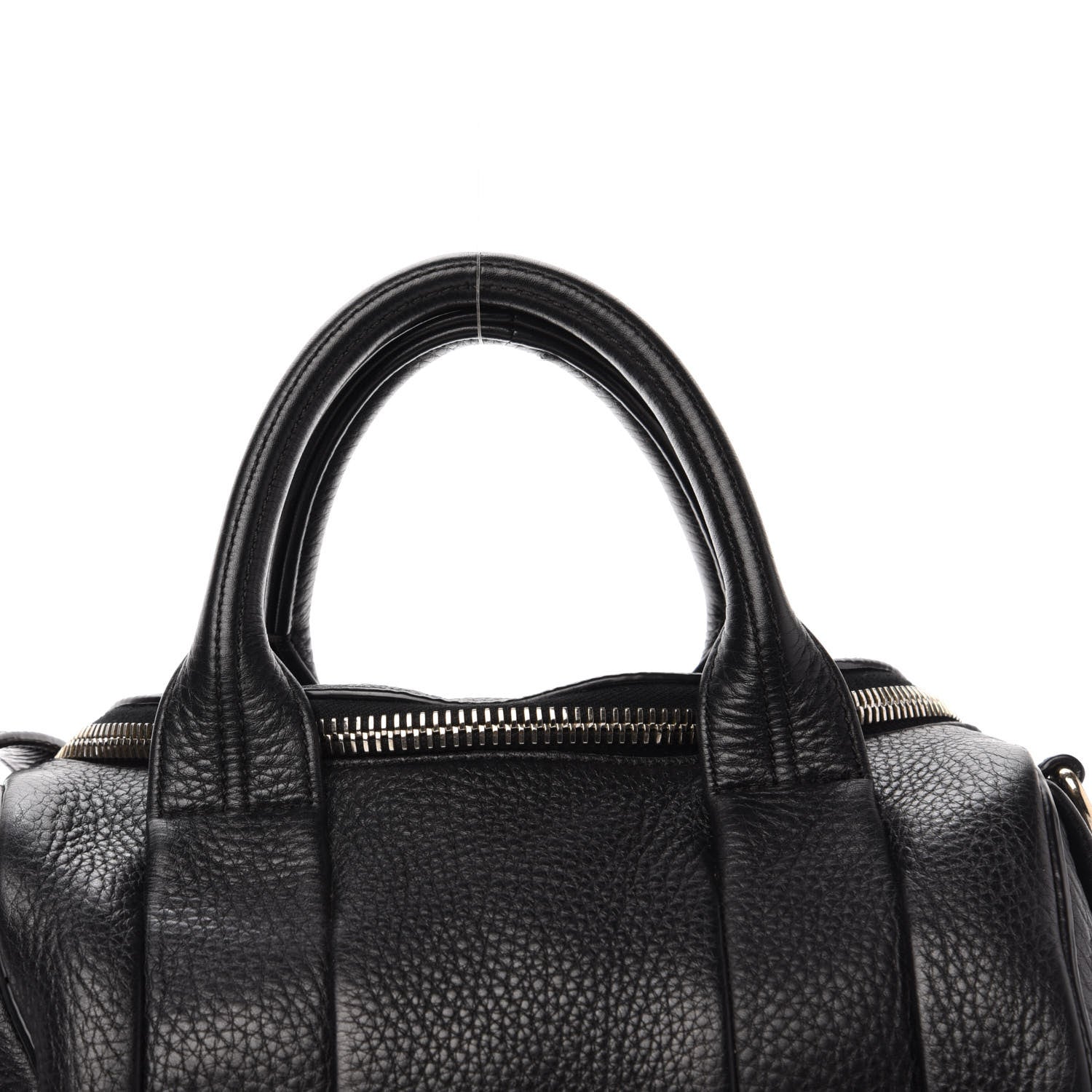 Alexander Wang Pebbled Lambskin Rockie Black Pale Gold Hardware 11 of 11