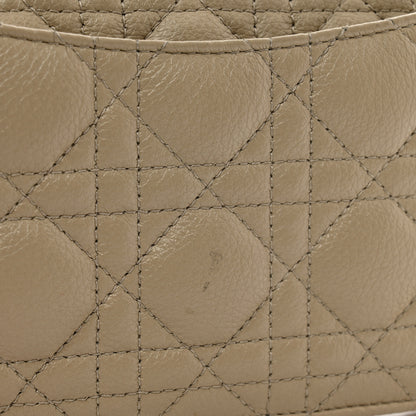 Christian Dior Supple Calfskin Caro Pouch with Chain Sand 12 of 12