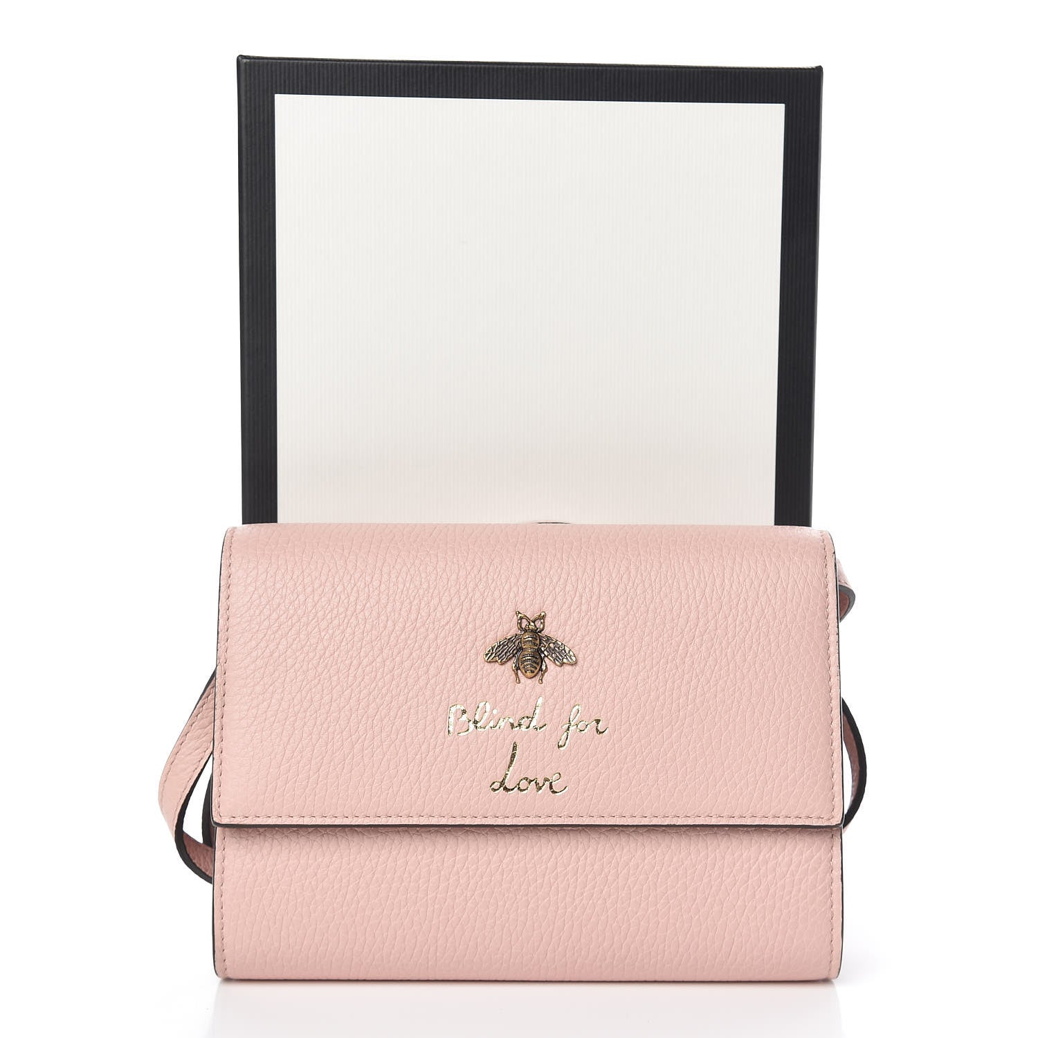 Gucci Calfskin Blind For Love Crossbody Pink 10 of 10