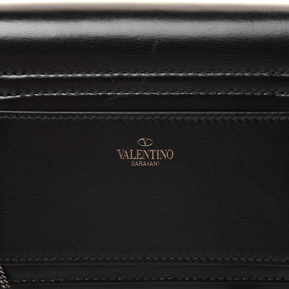 Valentino Garavani Calfskin Crystal Encrusted Snake Maison Small Crossbody Black 17 of 22